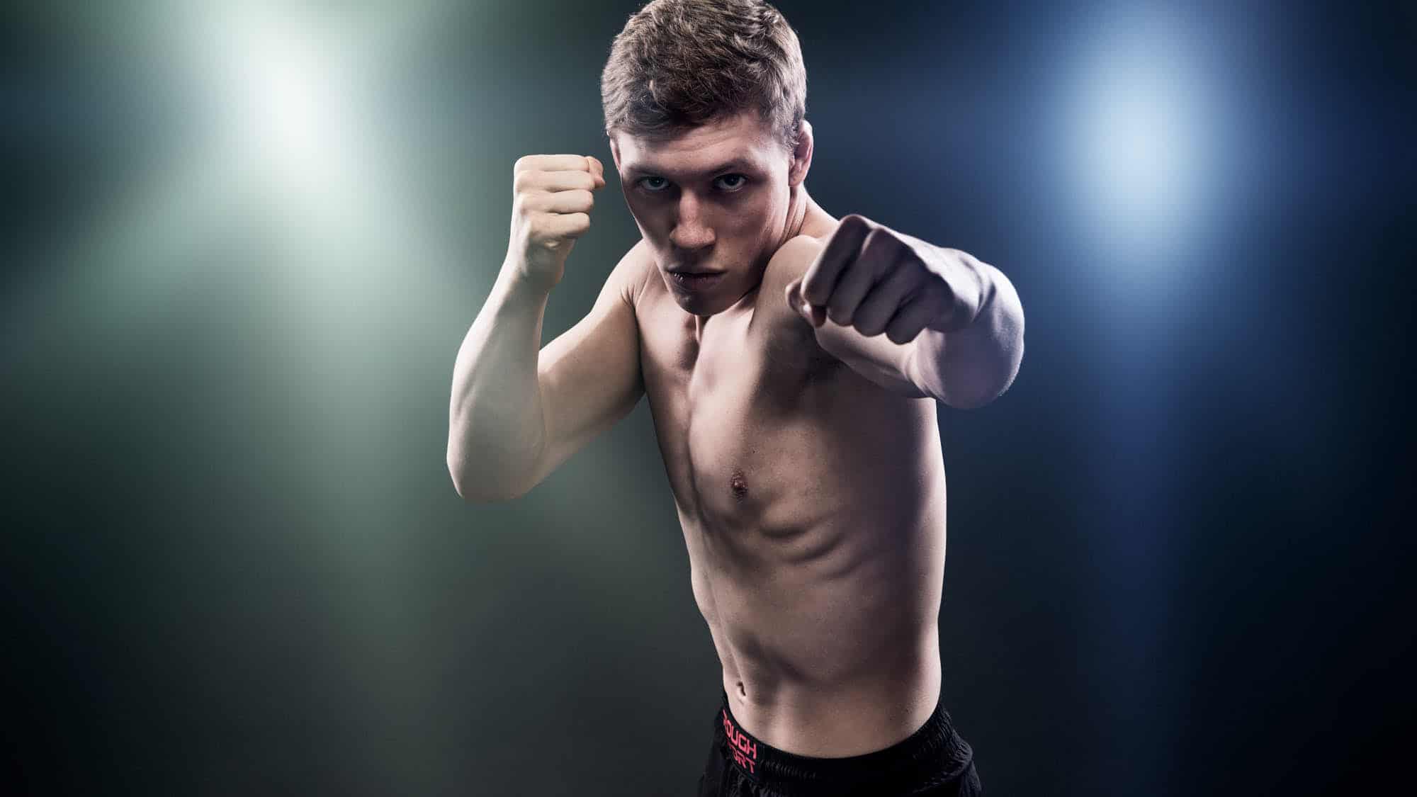 Sportportrait Alex Schlingel Luster MMA Europameister Sportportrait Alex Schlingel Luster MMA Europameister