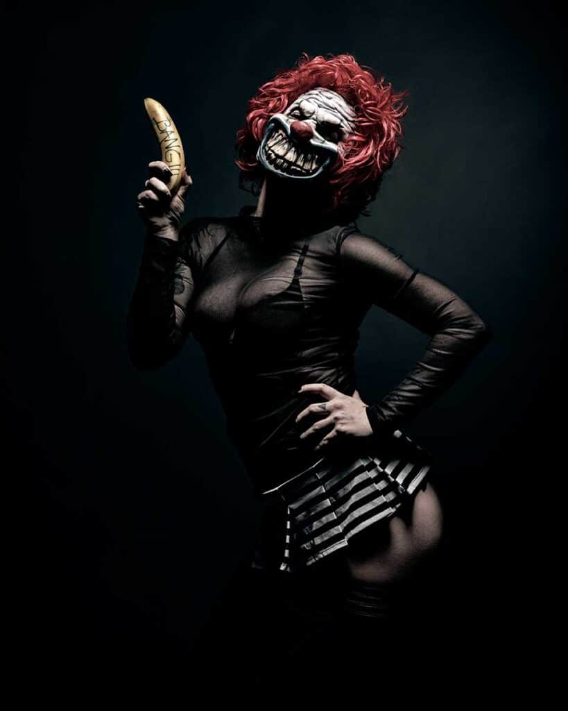 editorial photo style abstract artist banana bonn